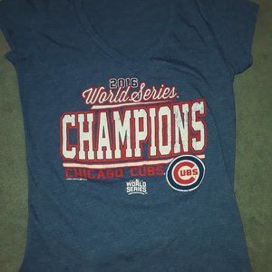CUBS 2016 Championship t-shirt